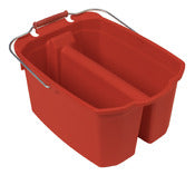 Harper 258-1 14 Quart Red Wash/Rinse Bucket