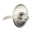 Schlage Polished Nickel Entry Lever 1-3/4 in.