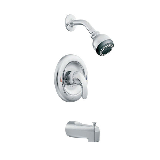 Moen L82694 Chrome Adler™ Single Handle Posi-Temp® Tub & Shower Faucet