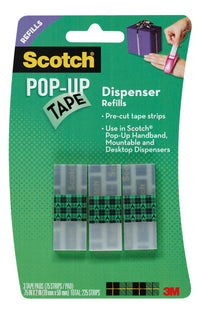 3M 99-G 3/4" X 2" Pop-Up Tape Refill Strips                                                                                                           