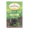 Twining's Tea Green Tea - Mint - Case of 6 - 20 Bags