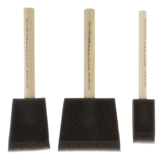 Jen 1, 2 and 3 in. W Chiseled Paint Brush Set (Pack of 24)