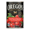 Oregon Fruit Red Tart Cherries In Water - Case of 8 - 14.5 oz.