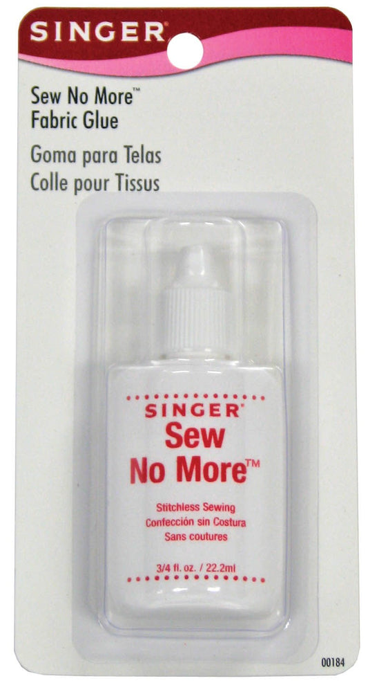 Singer 00184 .75 Oz Sew No More™ Permanent Fabric Glue