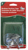Adams Medium Suction Cup Hooks Clear Rubber 3 pk (Pack of 12)