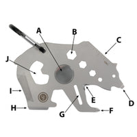 UST Brands Tool A Long Bear Multi-Tool Silver 1 pc.