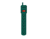Monster Just Power It Up 3 ft. L 6 outlets Power Strip Green