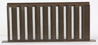 Air Vent Slider Foundation Vent 18.3" L X 8"W X 1.8" H 18.3" L 45 Sq. In. Of Net Free Area Plastic B