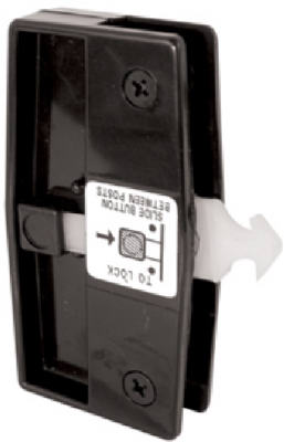 Prime-Line  Brown  Black  Plastic  Latch and Pull  1 pk