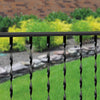 The Village Ironsmith 34 in. H x 48 in. W x 1.3 in. L Steel Ornamental Railing (Pack of 6)
