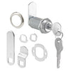 Prime-Line Defender Security Chrome Silver Stainless Steel Cabinet/Drawer Lock