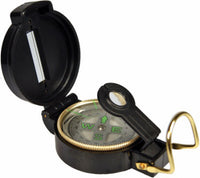 Lensatic Compass, Folding, Black