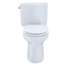 TOTO® Drake® II Two-Piece Round 1.28 GPF Universal Height Toilet, Ebony - CST453CEF#51