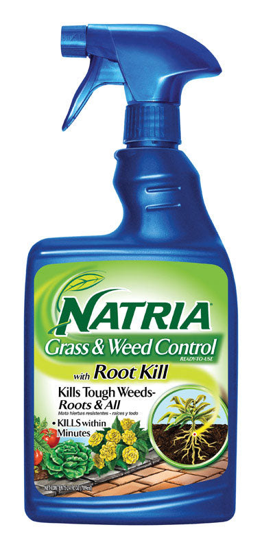 Natria  Grass and Weed Killer  RTU Liquid  24 oz.
