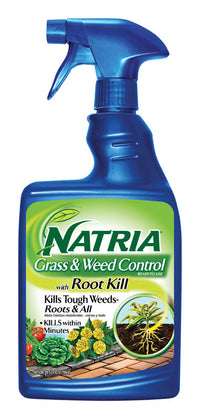 Natria  Grass and Weed Killer  RTU Liquid  24 oz.