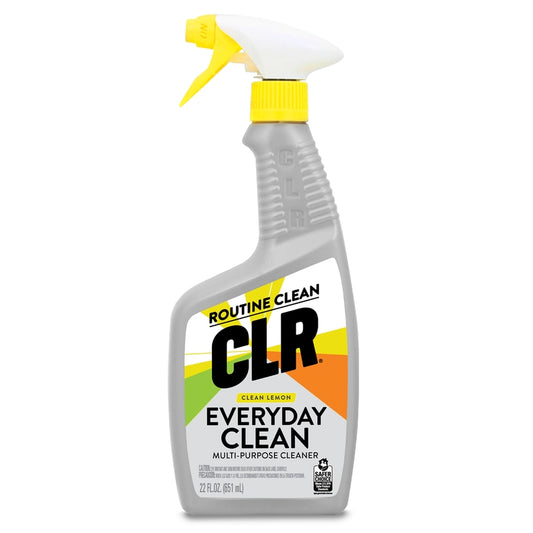 CLR Lemon Scent Multi-Surface Cleaner Liquid 22 oz (Pack of 6)