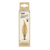 Feit Electric CA10 E12 (Candelabra) LED Bulb Amber 40 W 1 pk