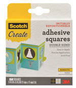 Scotch 009-850-CFT Adhesive Squares 850 Piece