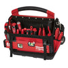 Milwaukee  PACKOUT  11 in. W x 17 in. H Ballistic Polyester  Tool Tote  31 pocket Black/Red  1 pc.