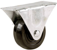 4-Inch Rubber Rigid Plate Caster