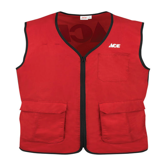 Artcraft No Snag 4XL  Men's Sleeveless V-Neck Red Vest