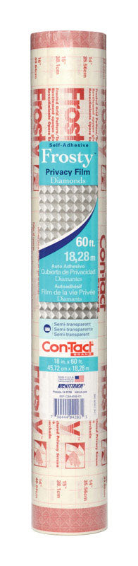Con-Tact Frosty 60 ft. L X 18 in. W Clear Shelf Liner