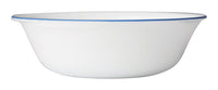 Corelle  Livingware  18 oz. Blue/White  Glass  Cornflower  Soup/Cereal Bowl  6-1/4 in. Dia. 1 pk