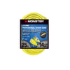 Monster Just Power It Up Outdoor 25 ft. L Yellow Extension Cord 14/3 SJTW