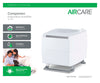 AIRCARE  1.6 gal. 1000 sq. ft. Analog  Humidifier