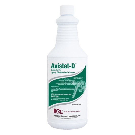 NCL Avistat-D Citrus Floral Scent Disinfectant Spray 1 qt. (Pack of 12)