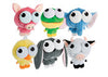 Multipet Assorted Big Eyez Plush Pet Toy