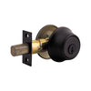 Kwikset  Venetian Bronze  Metal  Deadbolt