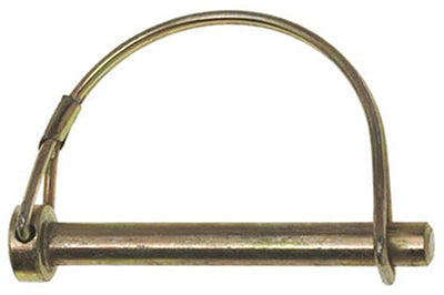 PTO Wirelock Pin, Round, Yellow Zinc-Plated, 5/16 x 2-1/4-In., 2-Pk.