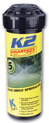 K Rain 91031 K2 5" Pop-Up Gear Drive
