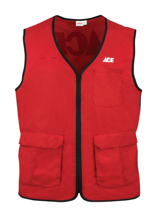 Artcraft No Snag LT  Men's Sleeveless V-Neck Red Vest
