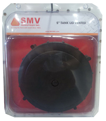 Replacement Tank Sprayer Lid, Black, 5-In.