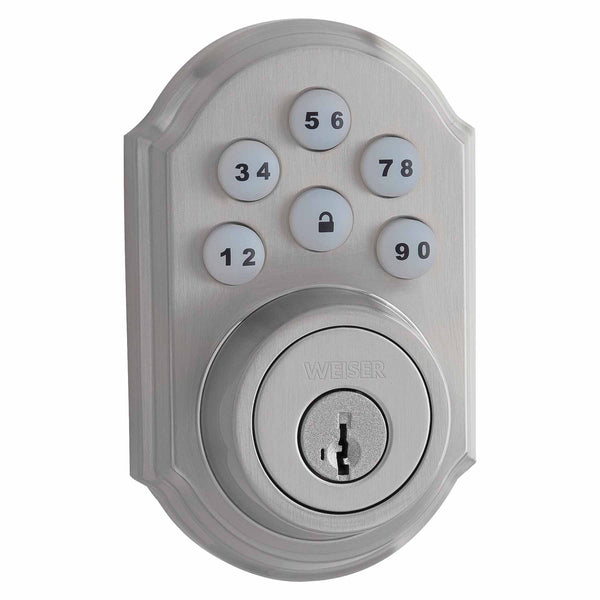 Cerrojo de seguridad con pantalla táctil SmartCode GED2100 SMT 15 MS 4LS2 - Níquel satinado