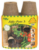 Jiffy 1 Cells 3 in. H X 3 in. W Seed Starting Peat Pot 22 pk