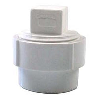 Genova Products 71615 1-1/2 Sch. 40 Pvc-Dwv Clean-Out Fitting With Threaded Plug
