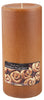 Candle lite 2846549 6" Cinnamon Pecan Scented Pillar Candle (Pack of 2)