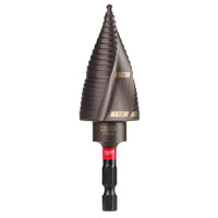 Milwaukee  SHOCKWAVE  7/8 to 1-1/8 in.  High Speed Steel  #9  Impact Step Drill Bit  1 pc.
