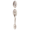 Kwikset  Shelbourne/Juno  Satin Nickel  Steel  Entry Handleset  ANSI/BHMA Grade 1  KW1  1-3/4 in.