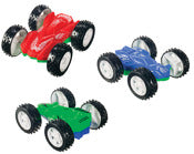 Toysmith 01403 Double Sided Flip Car Assorted Colors