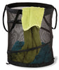 Honey-Can-Do Black Mesh Fabric Collapsible Pop-up Laundry Hamper