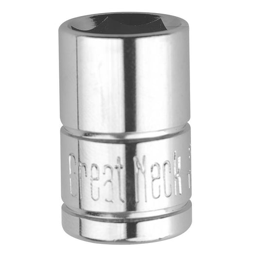 Great Neck 14 mm X 3/8 in. drive Metric 6 Point Socket 1 pc