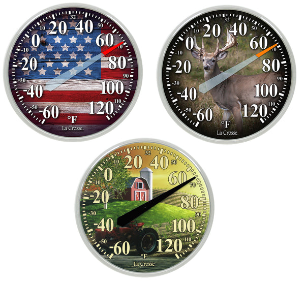 Lacrosse 104-15143 13.5 Dial Thermometer Assorted Styles 1 Count