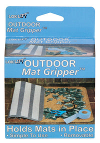 Lok-Lift  2 in. W x 25 ft. L Reversible Scrim  Outdoor  Mat Gripper