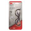 3M  Anti-Fog Foam Gasket Safety Glasses  Mirror Lens Black/Blue Frame 1 pc.