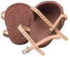 CLC 5.5 in. L X 3.25 in. W Rubber Knee Pads Brown
