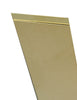 K&S 0.16 in. x 1/4 in. W x 36 in. L Brass Metal Strip (Pack of 5)